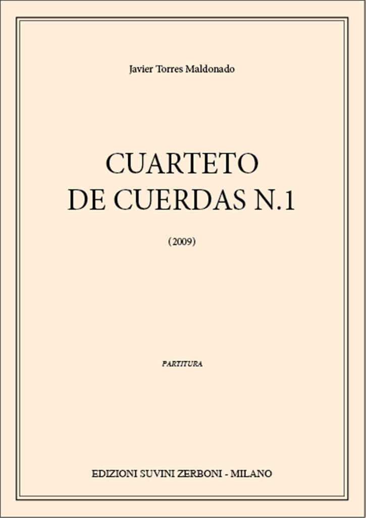 Cuarteto de Cuerdas N. 1
